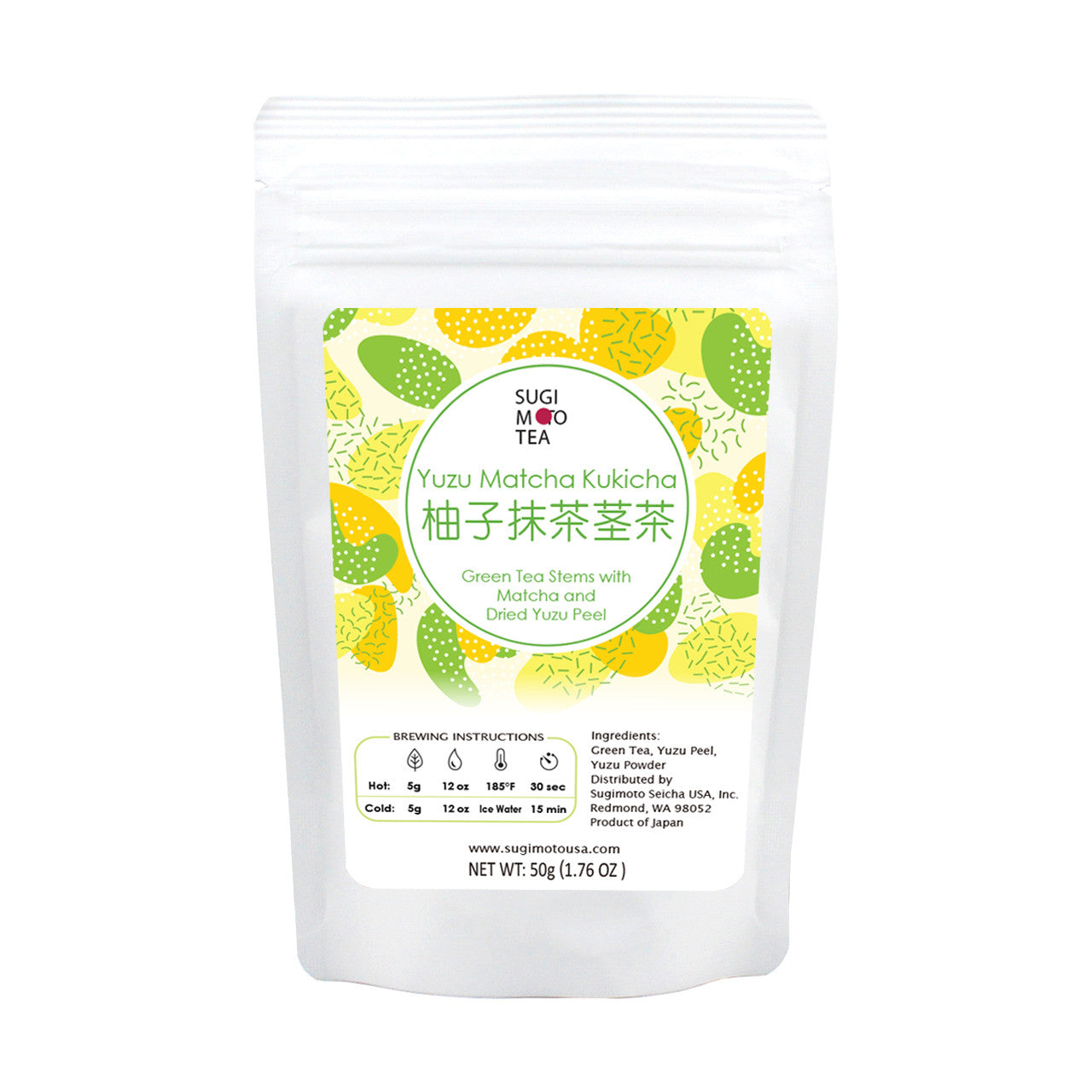 LIMITED TIME OFFER: Yuzu Matcha Kukicha, Loose Leaf, 50g